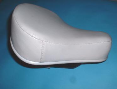 Selle adaptable Motobecane 51,50v... blanc