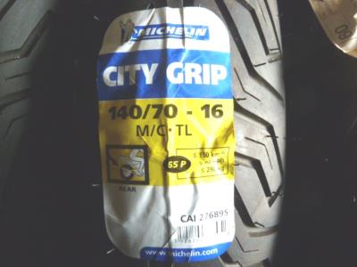 PNEU MICHELIN 140/70x16 CITY GRIP 65P TL