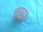 Bouchon d30 emboité,peugeot 103 (rond) gris