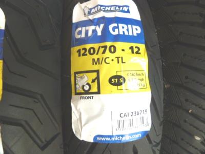 PNEU MICHELIN 120/70x12 CITY GRIP 51S TL